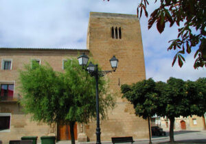 Torreón del Palacio de Solferino en Albalate de Cinca